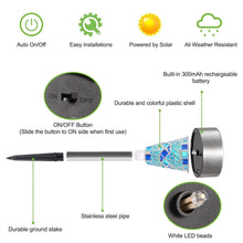 Load image into Gallery viewer, 6-Pack: Solar Garden Lights IP44 Water Resistant