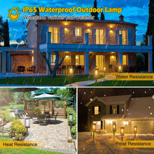 Load image into Gallery viewer, 6-Pack: Solar Powered Stake Light IP65 Waterproof Auto On Off