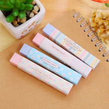 Load image into Gallery viewer, 6-Pack: Stationery Supplies Kawaii Candy Color Eraser