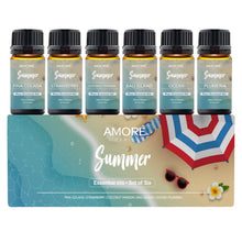 Load image into Gallery viewer, 6-Pack: Summer Vibe Fresh Scented Aromatherapy Essential Oil For Diffusers Humidifiers
