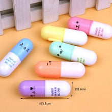 Load image into Gallery viewer, 6-Piece: Cute Pill Shape Mini Highlighter Marker