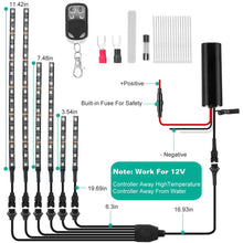 Load image into Gallery viewer, 6-Piece: Motorcycle LED Light Strips