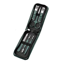 Load image into Gallery viewer, 6-Piece: Nail Clipper Set with Zipper Travel Case