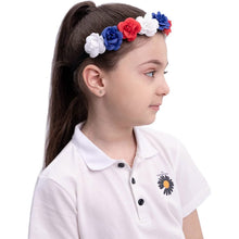 Load image into Gallery viewer, 6-Piece: Patriotic Flower Headbands