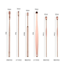Load image into Gallery viewer, 6-Piece: Portable Stainless Steel Ear Pick Set