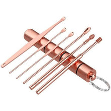 Load image into Gallery viewer, 6-Piece: Portable Stainless Steel Ear Pick Set