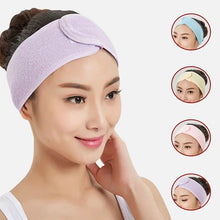 Load image into Gallery viewer, 6-Pieces: Women's Face Wash Bath Makeup Hairband