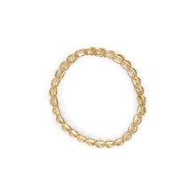 Load image into Gallery viewer, 10K Yellow Gold 4.00 Cttw Pave Diamond Classic Link 7" Bracelet (I-J Color, I2-I3 Clarity)