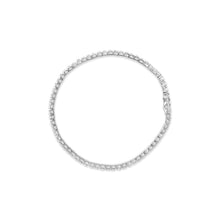 Load image into Gallery viewer, 14K White Gold 4.0 Cttw Classic Lab-Grown Diamond Tennis Bracelet (F-G Color, VS2-SI1 Clarity) - 7" Inches