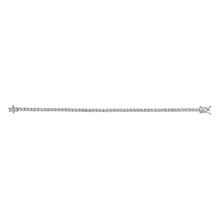 Load image into Gallery viewer, 14K White Gold 5.0 Cttw Lab Grown Diamond Tennis Bracelet (F-G Color, VS1-VS2 Clarity) - 7.25" Inches