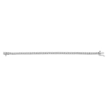 Load image into Gallery viewer, 14K White Gold 7.0 cttw 4-Prong Set Lab Grown Diamond 7" Tennis Bracelet