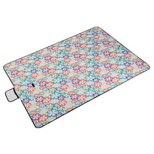 Load image into Gallery viewer, 60" x 78" Foldable Waterproof Picnic Blanket with Strap