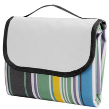 Load image into Gallery viewer, 60" x 78" Foldable Waterproof Picnic Blanket with Strap
