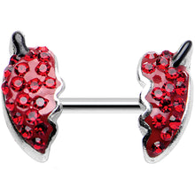 Load image into Gallery viewer, 16G 1/4 Red Delicious Strawberry Double Helix Cartilage Earring