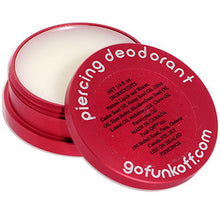 Load image into Gallery viewer, Clear Gem Pink Funk Off Natural Piercing Deodorant