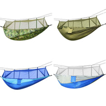 Load image into Gallery viewer, 600lbs Load 2 Persons Hammock with Mosquito Net