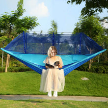 Load image into Gallery viewer, 600lbs Load 2 Persons Hammock with Mosquito Net