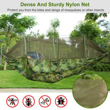 Load image into Gallery viewer, 600lbs Load 2 Persons Hammock with Mosquito Net