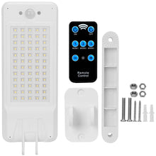 Load image into Gallery viewer, 60LEDs Solar PIR Motion Sensor Remote Control Wireless Lamp