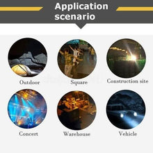 Load image into Gallery viewer, 60W Solar Portable Rechargeable LED Flood Lamp