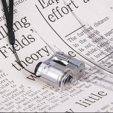 Load image into Gallery viewer, 60X Handheld Magnifying Glass Mini Pocket Microscope