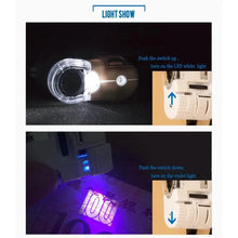 Load image into Gallery viewer, 60X Handheld Magnifying Glass Mini Pocket Microscope