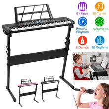 Load image into Gallery viewer, 61 Keys Digital Music Electronic Keyboard