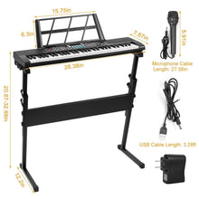Load image into Gallery viewer, 61 Keys Digital Music Electronic Keyboard
