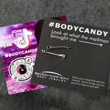 Load image into Gallery viewer, 14G 13mm Combo Wrench Barbell Nipple Ring Set