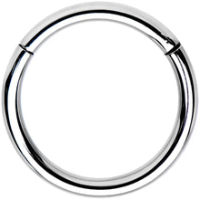 Load image into Gallery viewer, 14G 1/2 Solid G23 Implant Grade Titanium Hinged Segment Ring