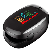 Load image into Gallery viewer, Finger Pulse Oximeter – Heart Rate & SPO2 Monitor