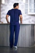 Load image into Gallery viewer, Men's Soft Bamboo Lounge Pajama Set - Short Sleeve Top & Pants
