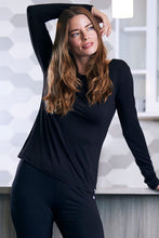 Load image into Gallery viewer, Women's Bamboo Lounge Long Sleeve T-Shirt