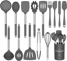 Load image into Gallery viewer, Stainless Steel Kitchen Cooking Utensil Set 15 pcs