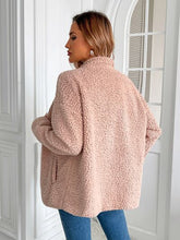 Load image into Gallery viewer, Winter Warm Zip Up Long Sleeve Jacket Fuzzy Cozy & Stylish Jacket Cold-Weather Essential Outdoor Jacket