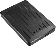 Load image into Gallery viewer, MaxOne Portable HDD – 500GB (Black)