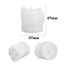Load image into Gallery viewer, 6/24Pcs Flameless LED Candles Electric Fake Candle Battery Operated LED Tea Lights in Warm White for Wedding Table Festival Celebration Halloween Tea Light Creative Lamp Battery Powered Home Wedding Birthday Party Decoration Lighting