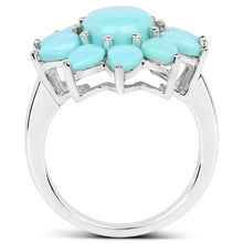 Load image into Gallery viewer, 5.20 Carat Genuine Turquoise .925 Sterling Silver Ring