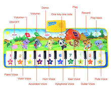Load image into Gallery viewer, Baby Mat Musical Carpet Music Mat Piano Mat & 8 Instrument Tone Early Educational Toys For Kids Piano