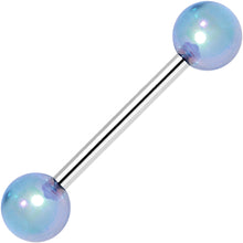 Load image into Gallery viewer, Multi Color Translucent Blast Ball Barbell Tongue Ring Set of 4