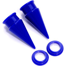 Load image into Gallery viewer, Blue 2 in 1 Interchangeable Screw Fit Plug and Taper Set