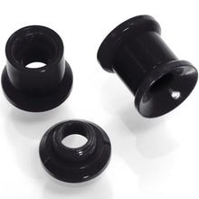 Load image into Gallery viewer, Black 2 in 1 Interchangeable Screw Fit Plug and Taper Set