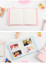 Load image into Gallery viewer, 64 Pockets 3 Inch Photo Album Book For Mini Photo Albums Birthday Gift Family Scrapbook Albums Family Anniversary Gift For Couple