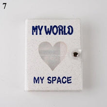 Load image into Gallery viewer, 64 Pockets 3 Inches Photo Album Card Holder Receipt Storage Hollow Love Heart Photo Holder Business Card Bag Kpop Photocard Holder Book Polaroid Book Album Gifts For Valentines Day