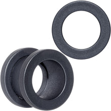 Load image into Gallery viewer, Brown Matte Silicone Screw Fit Tunnel Plug Set 6mm to 25mm