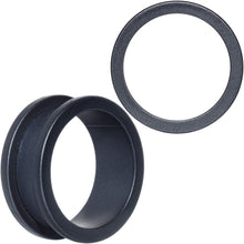 Load image into Gallery viewer, Brown Matte Silicone Screw Fit Tunnel Plug Set 6mm to 25mm