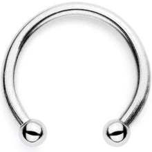 Load image into Gallery viewer, 16G White Faux Opal Twisted Horseshoe Clip On Fake Septum Ring Set