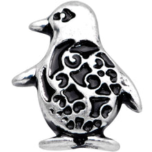 Load image into Gallery viewer, 16G 1/4 Detailed Penguin Cartilage Tragus Earring