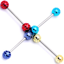 Load image into Gallery viewer, Life of the Party Zig Zag Barbell Tongue Ring Set of 4
