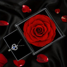 Load image into Gallery viewer, Permanent Rose Gift Box, Love Rose Multi Pendant Necklace, Women's Simple and Exquisite Jewelry, Gift for Mother, Lover, Best Friend, New Year's Gift, Mother's Day Gift, Birthday Gift, Party, Thanksgiving Gift, Allergen resis